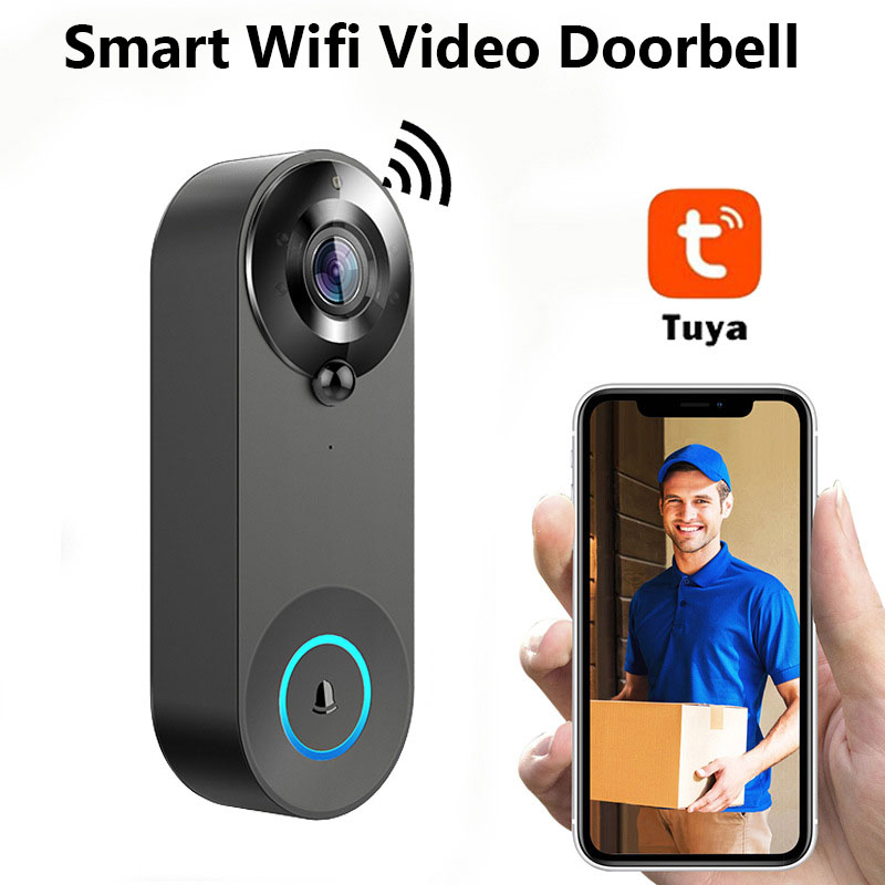 Smart Home Video Doorbell Enhanced Security With Smart Doorbell - HD 1080P Smart Wireless Doorbell WiFi