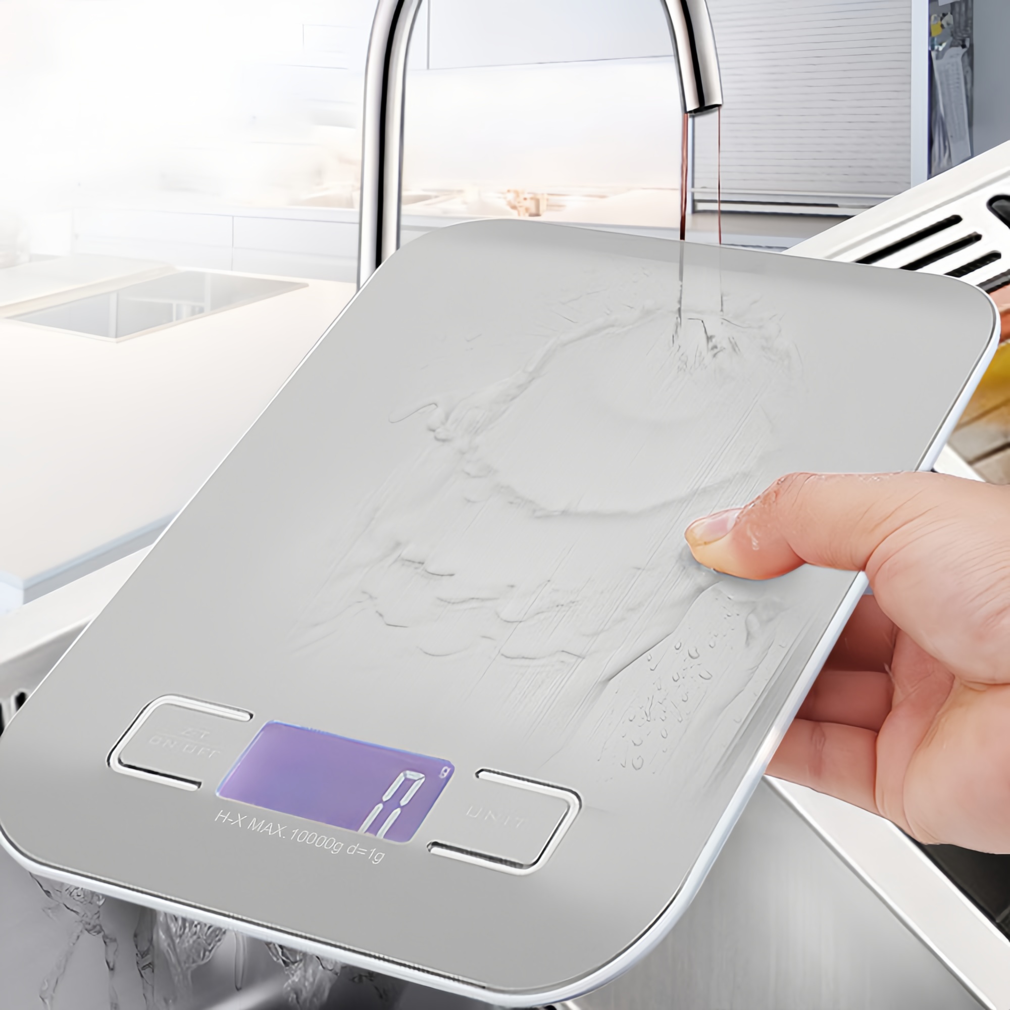 Smart Home Utensils - Digital Kitchen Scale 10/5kg-1g LED Display