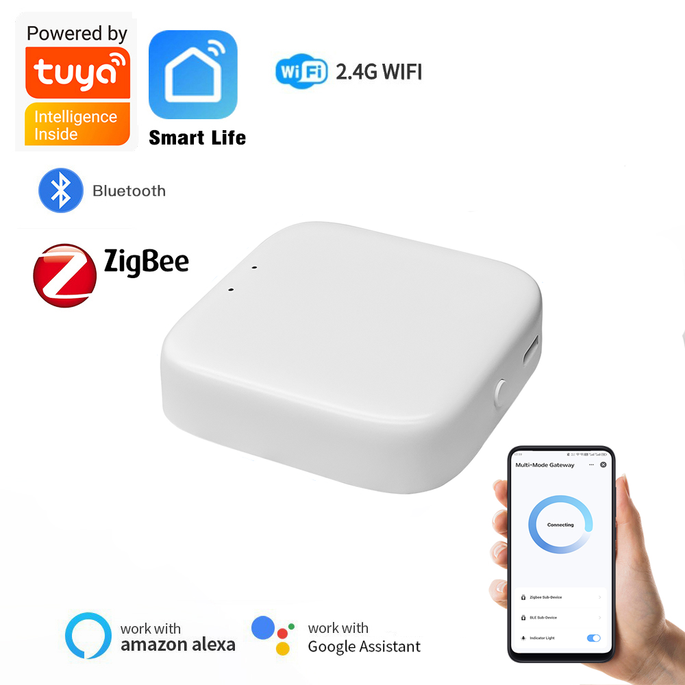 Smart Home Improvement - Zigbee Gateway Tuya Devices Bluetooth Wired