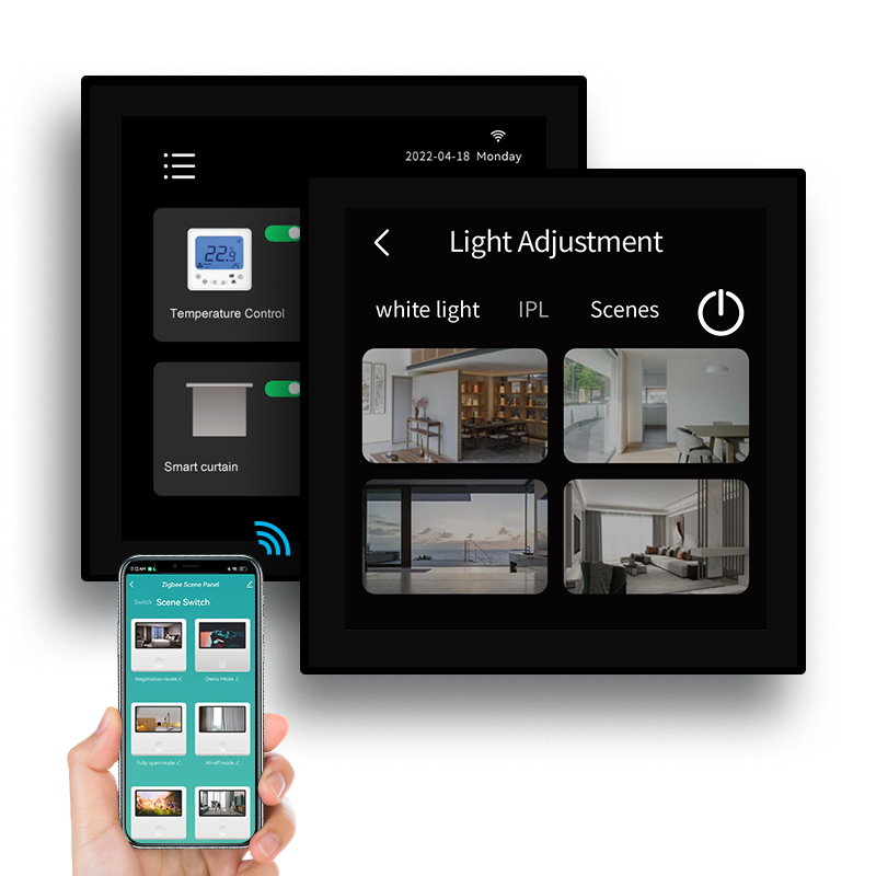 Smart Home Touchscreen Control Panel - 2022 T8E Linux 4 Inch Touch