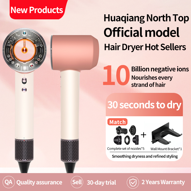 Smart Home Fibaro - Professional High-Speed Hair Dryer with 5