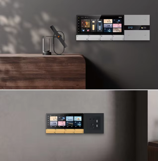 Smart Home Touchscreen Control Panel - F5 Tuya UK Touch Screen Music