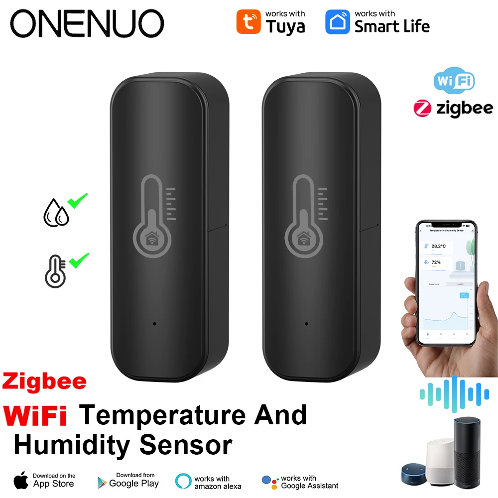 Smart Home Improvement - Tuya Zigbee/ WiFi Smart Temperature Humidity
