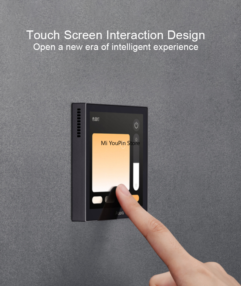 Smart Home Touchscreen Control Panel - New Aqara Smart Scene Panel Switch