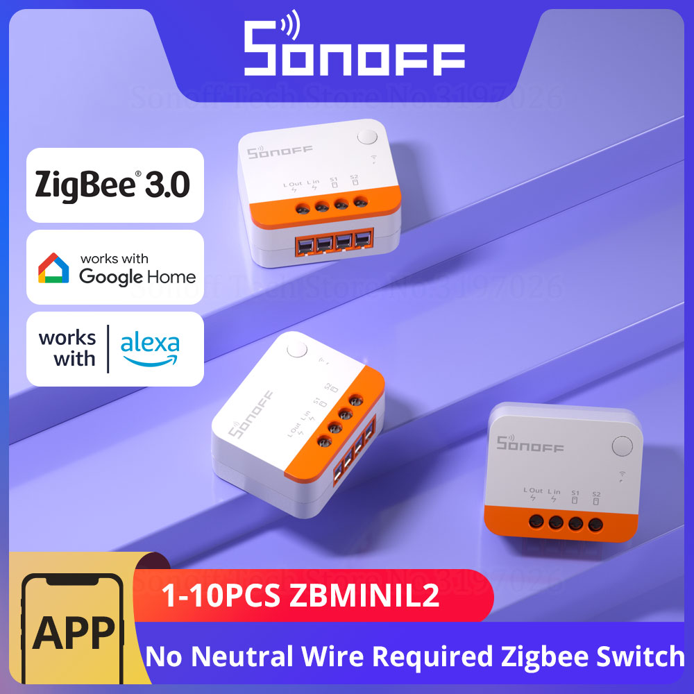 Home Automation Kit - 1-10PCS SONOFF ZBMINIL2 Zigbee 3.0 No