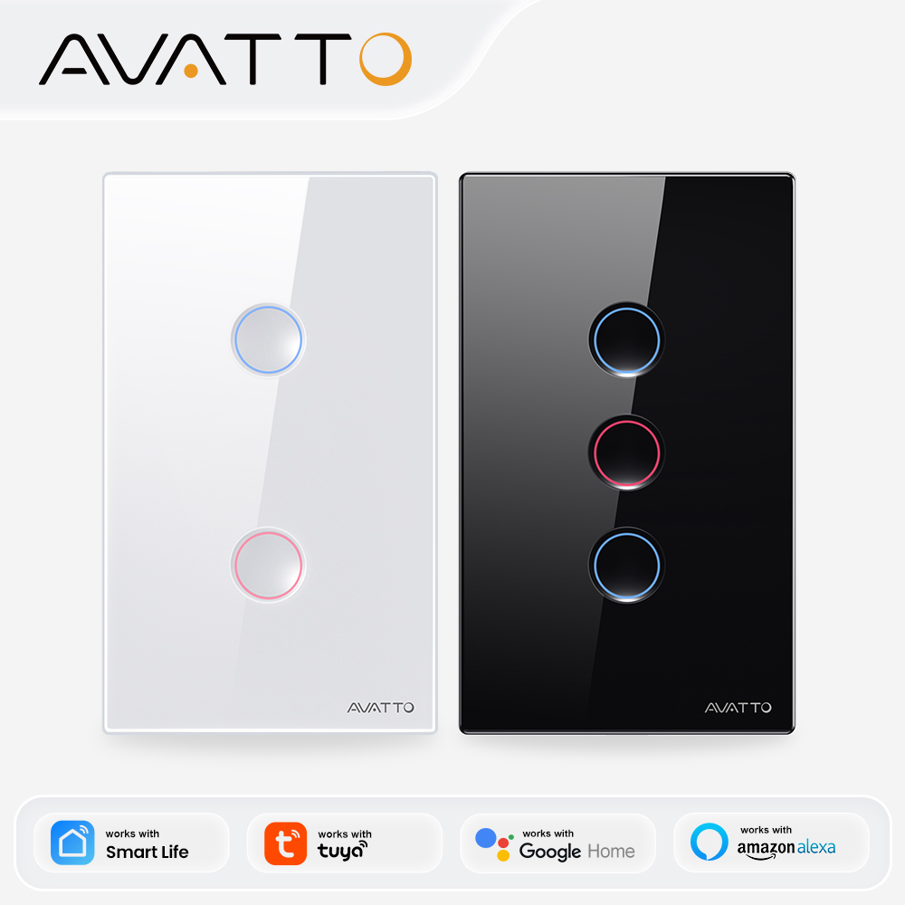 Smart Home Remote - AVATTO 1/2/3/4 Gang ZigBee Smart Light