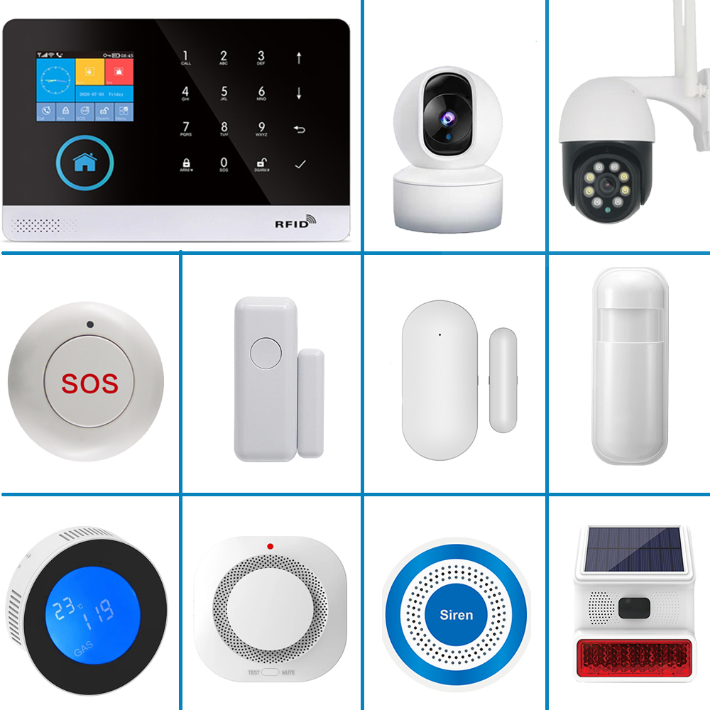 Smart Home Improvement - PGST Intelligent Alarm Device, 433MHz Anti