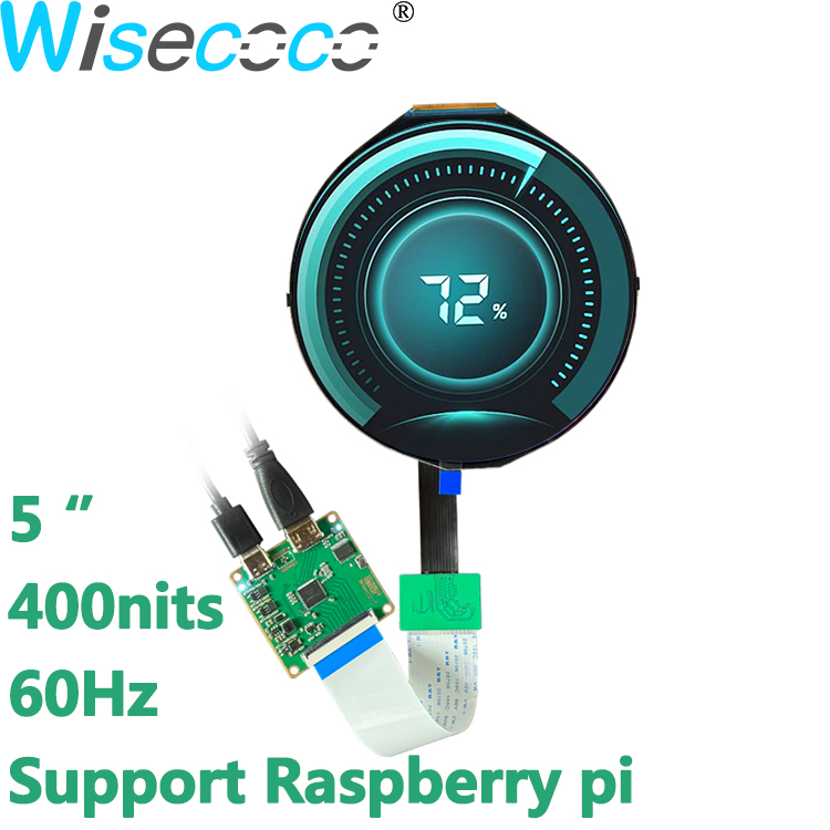 Smart Home Raspberry Pi - 5 Inch IPS 1080*1080 Vòng Màn