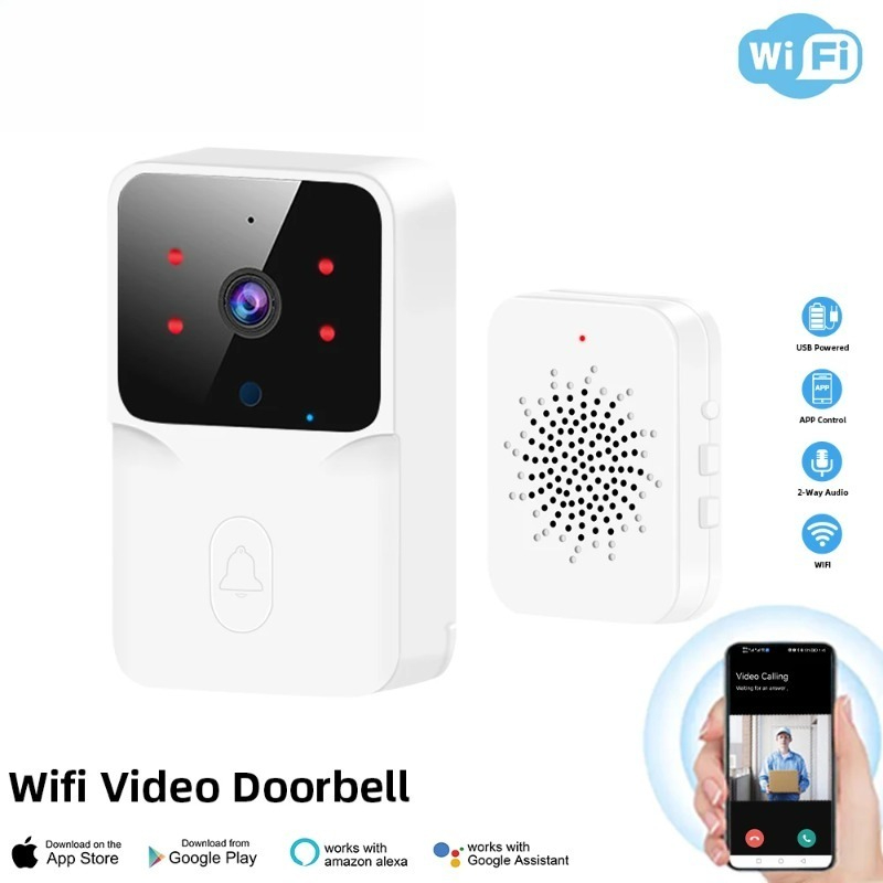 Smart Home Video Doorbell Enhanced Security With Smart Doorbell - Onenuo Wifi chuông cửa nhà tuya