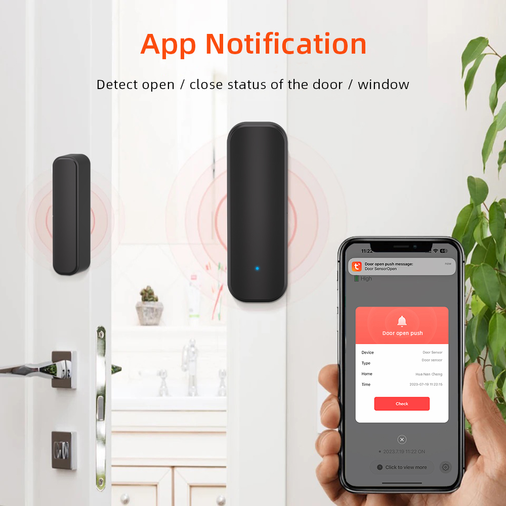 WiFi or ZigBee Door Window Sen - đánh giá và giá Smart Home Improvement