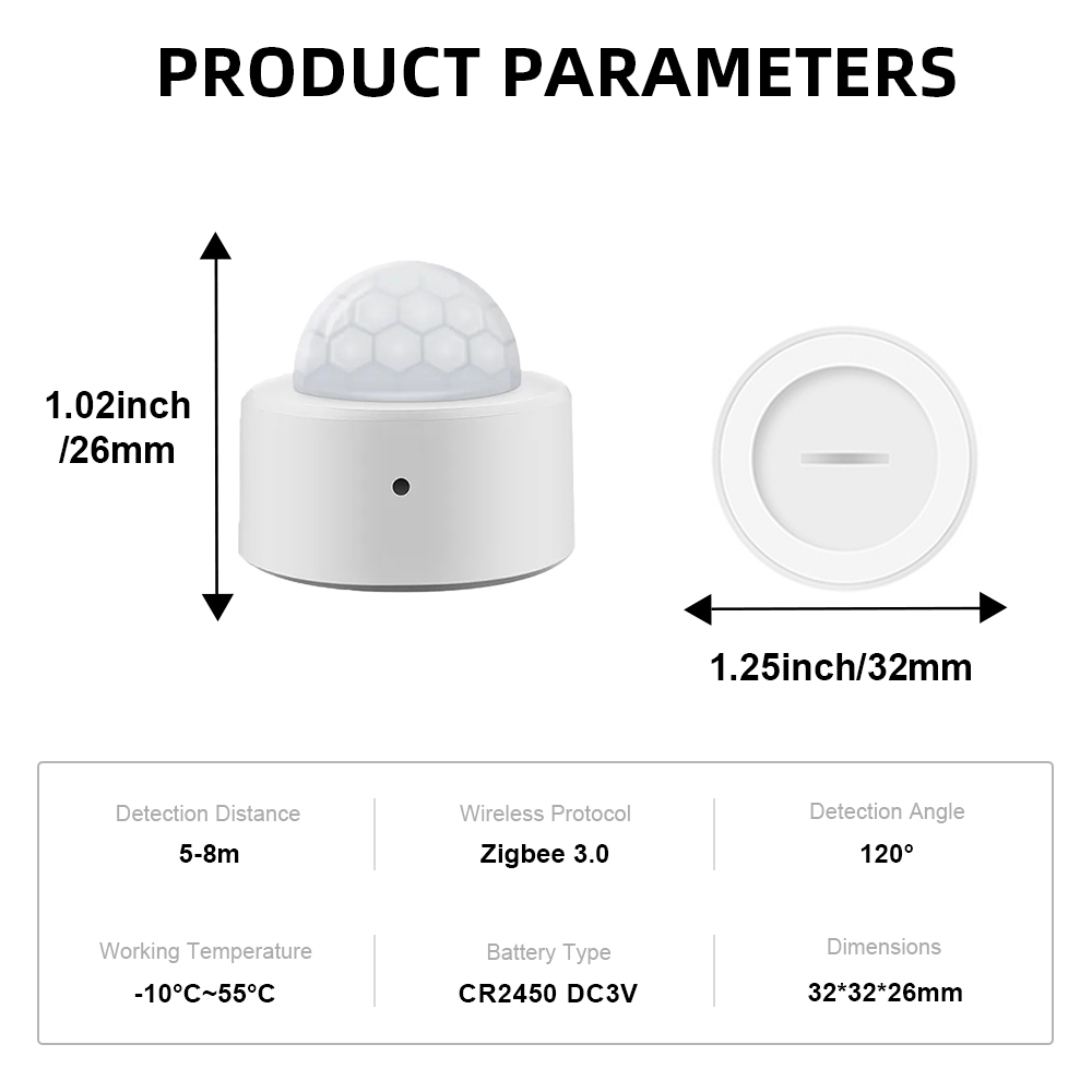 Tuya ZigBee Light Sensor Lumin - đánh giá và giá Smart Home Improvement