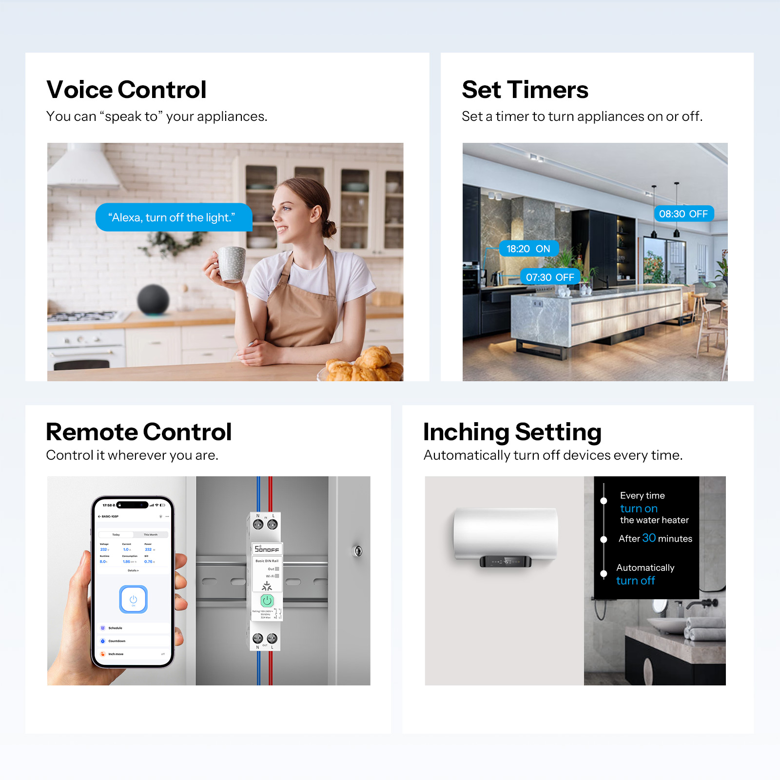 SONOFF BASIC-1GSP Basic Single - đánh giá và giá Home Automation Kit
