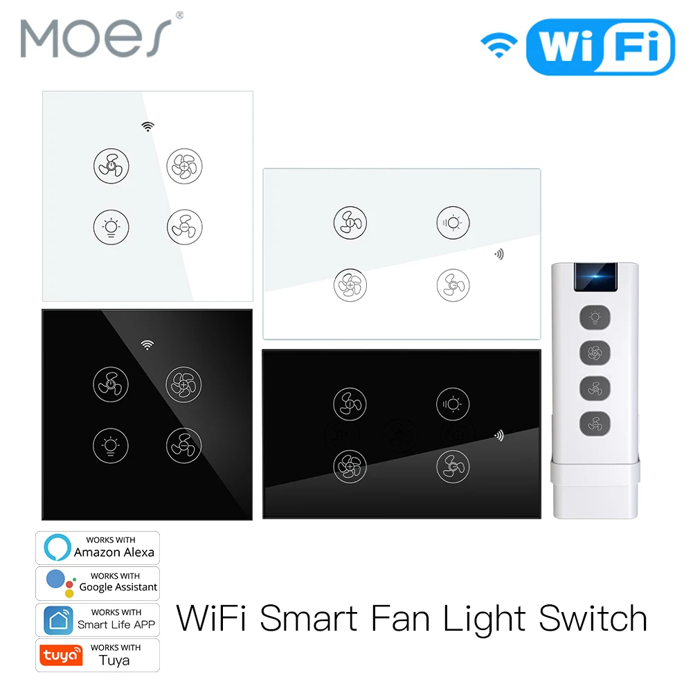 WiFi Mới RF Thông Minh Quạt Tr - đánh giá và giá Smart Home Ventilation System