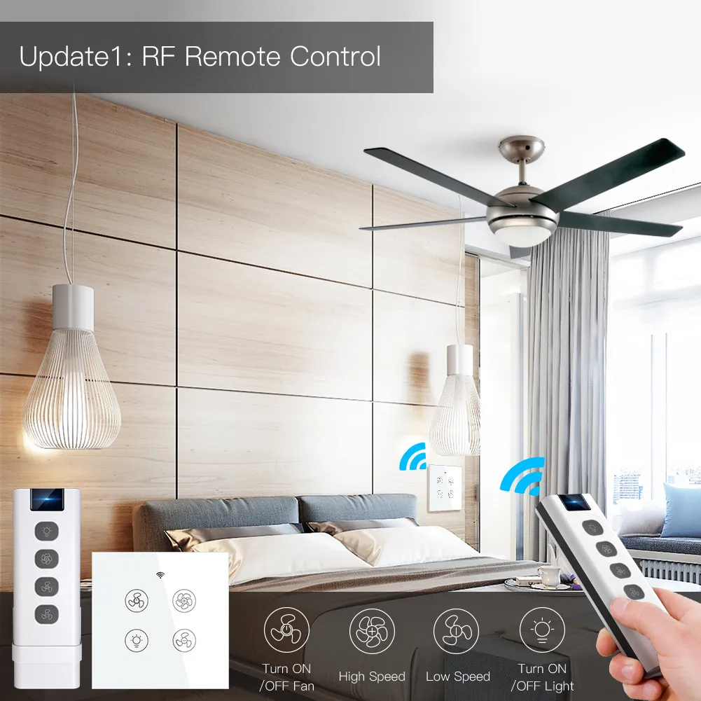 WiFi Mới RF Thông Minh Quạt Tr - đánh giá và giá Smart Home Ventilation System