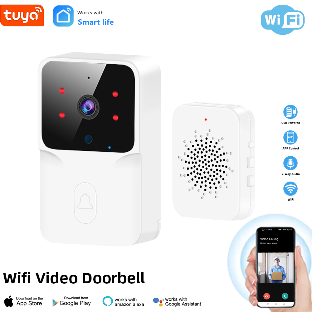 Tuya WiFi Video Doorbell Wirel - đánh giá và giá Smart Home Video Doorbell Enhanced Security With Smart Doorbell