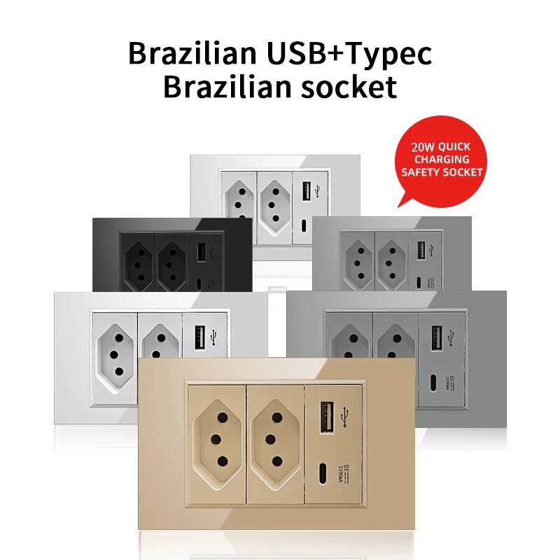 Herepow Brazil Standard Dual U - đánh giá và giá Smart Home Utilities