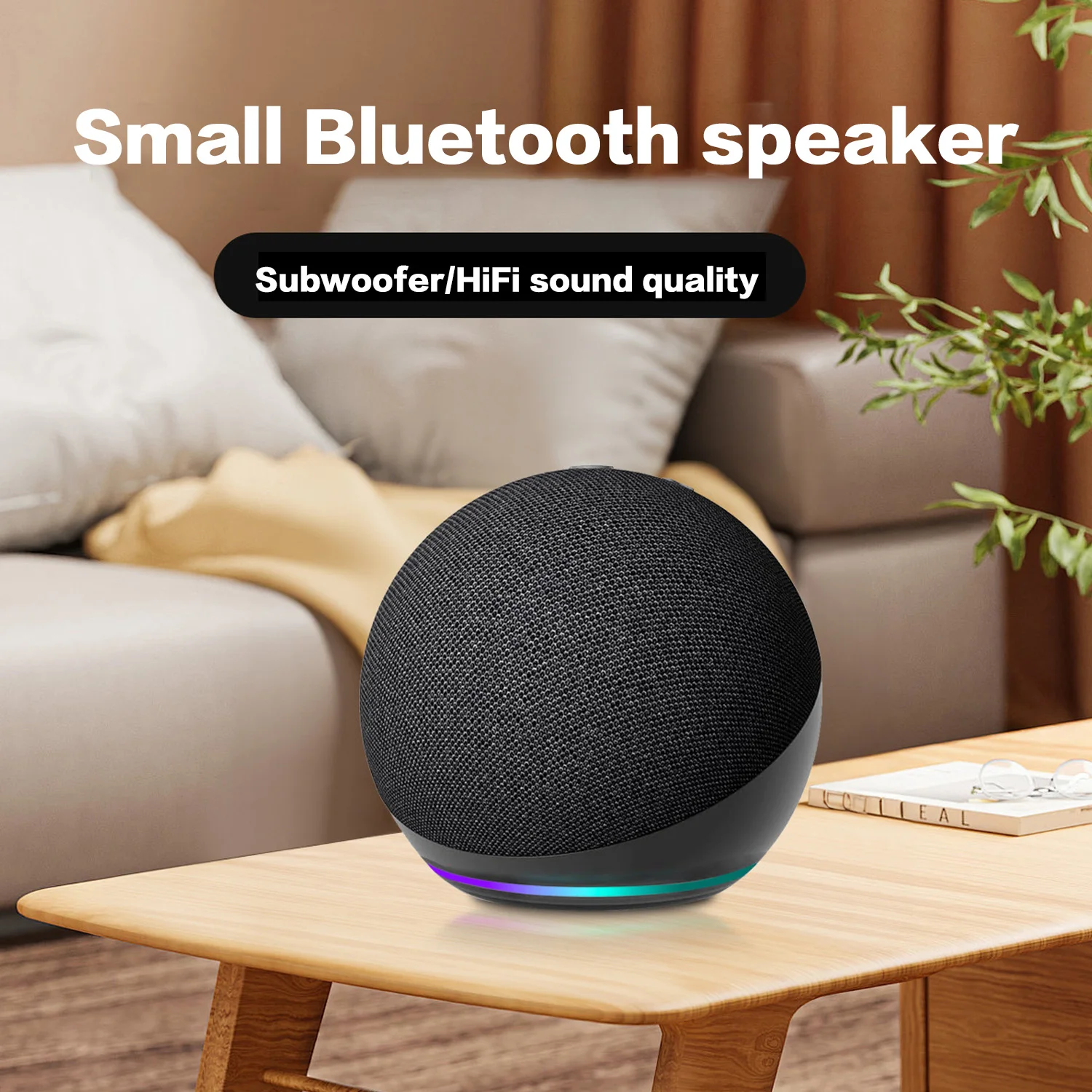 Small Bluetooth Speaker Echo D - đánh giá và giá Amazon Speaker Echo Pop