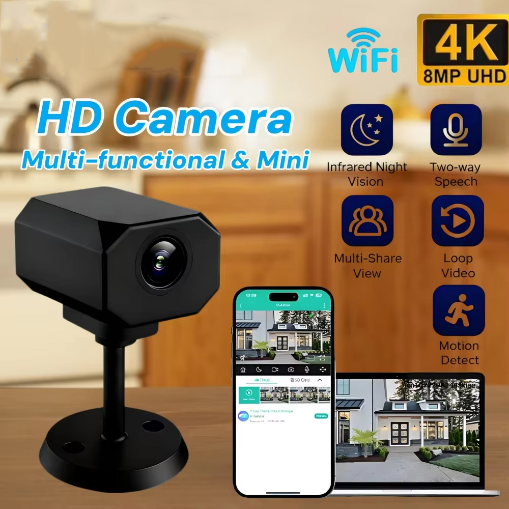 4K HD WiFi Security Camera for - đánh giá và giá Smart Home Remote