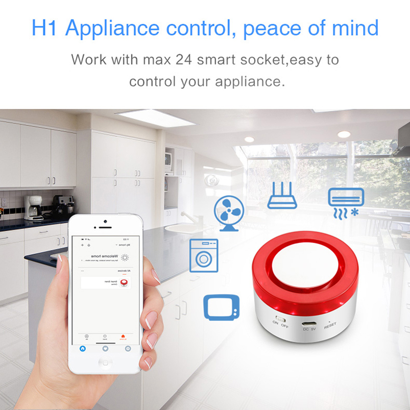 WiFi Tuya Home Alarm System 12 - đánh giá và giá Home Automation Kit