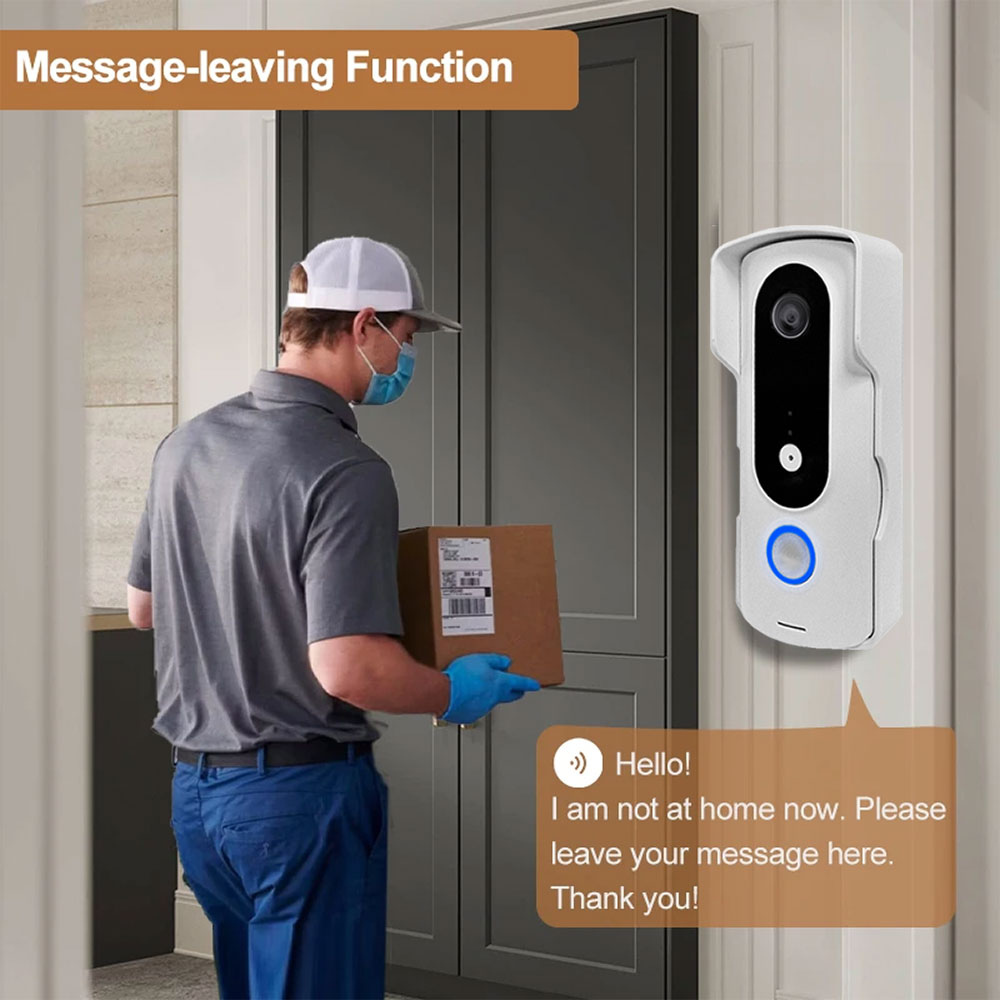 2 Wire Smart Home Tuya Wifi 10 - đánh giá và giá Smart Home Video Doorbell Enhanced Security With Smart Doorbell
