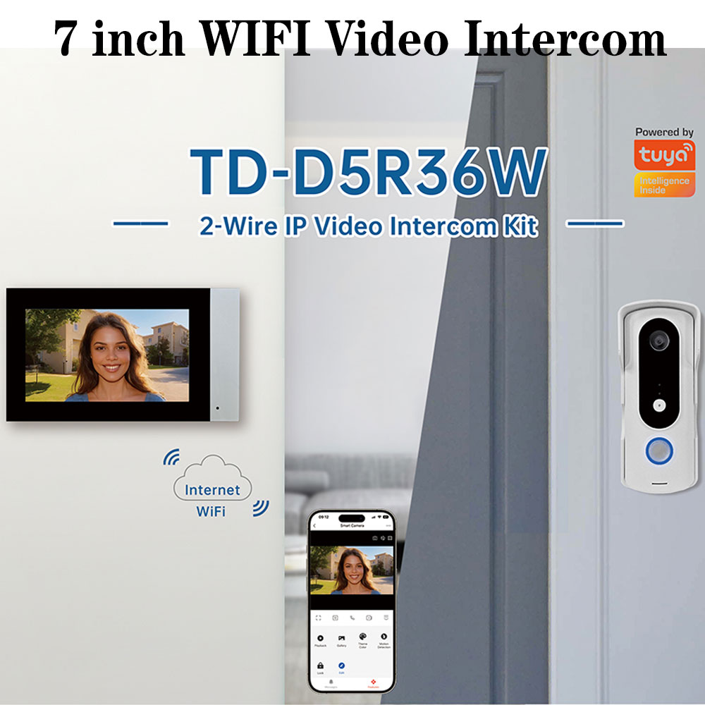 2 Wire Smart Home Tuya Wifi 10 - đánh giá và giá Smart Home Video Doorbell Enhanced Security With Smart Doorbell