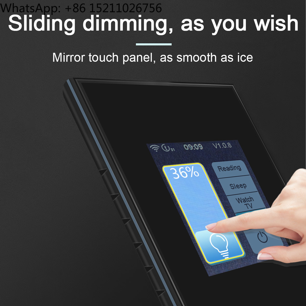 Lanbon L8  LCD Touch Screen Co - đánh giá và giá Smart Home Touchscreen Control Panel