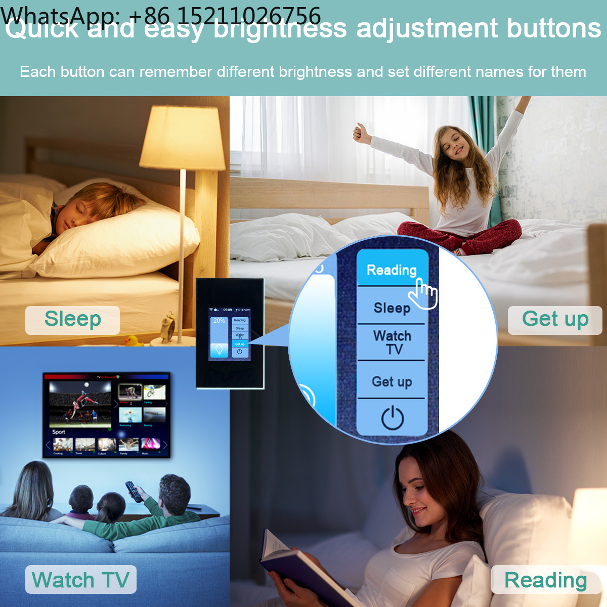Lanbon L8  LCD Touch Screen Co - đánh giá và giá Smart Home Touchscreen Control Panel