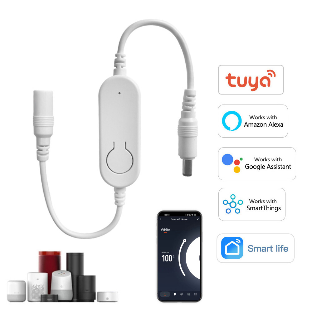 DC12V-24V Tuya Wifi LED Strip  - đánh giá và giá Alexa Compatible Bulb