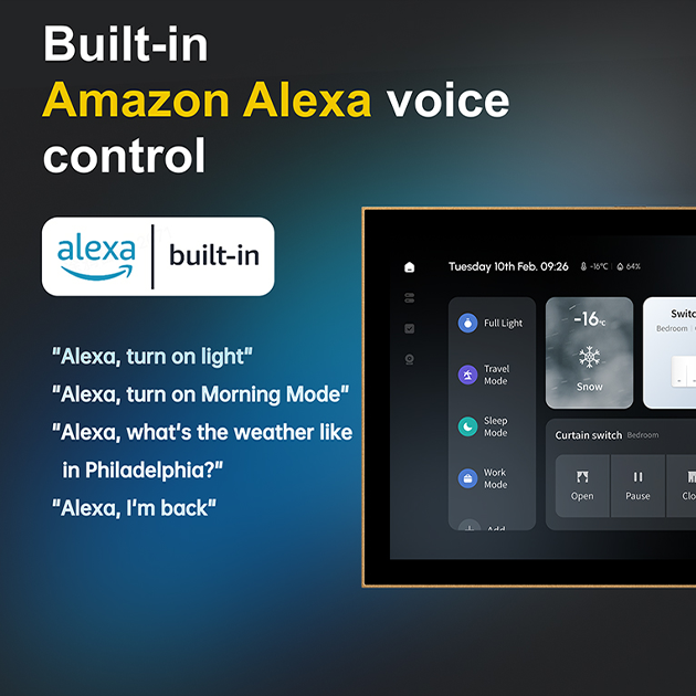 2025 Golden Security TPA08 Tuy - đánh giá và giá Smart Home Touchscreen Control Panel