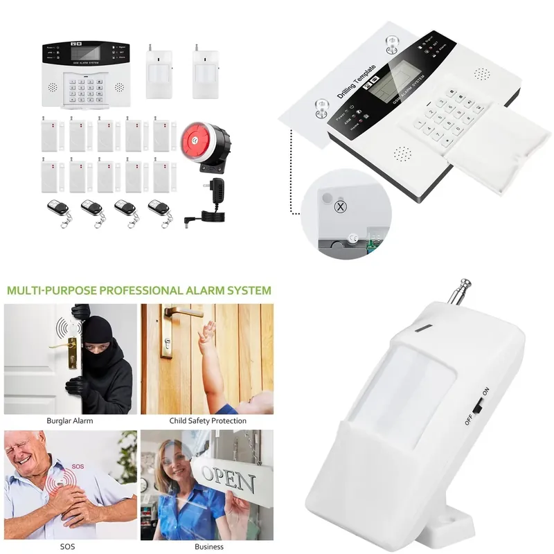 House Burglar Alarm Kit Auto D - đánh giá và giá Smart Home Remote
