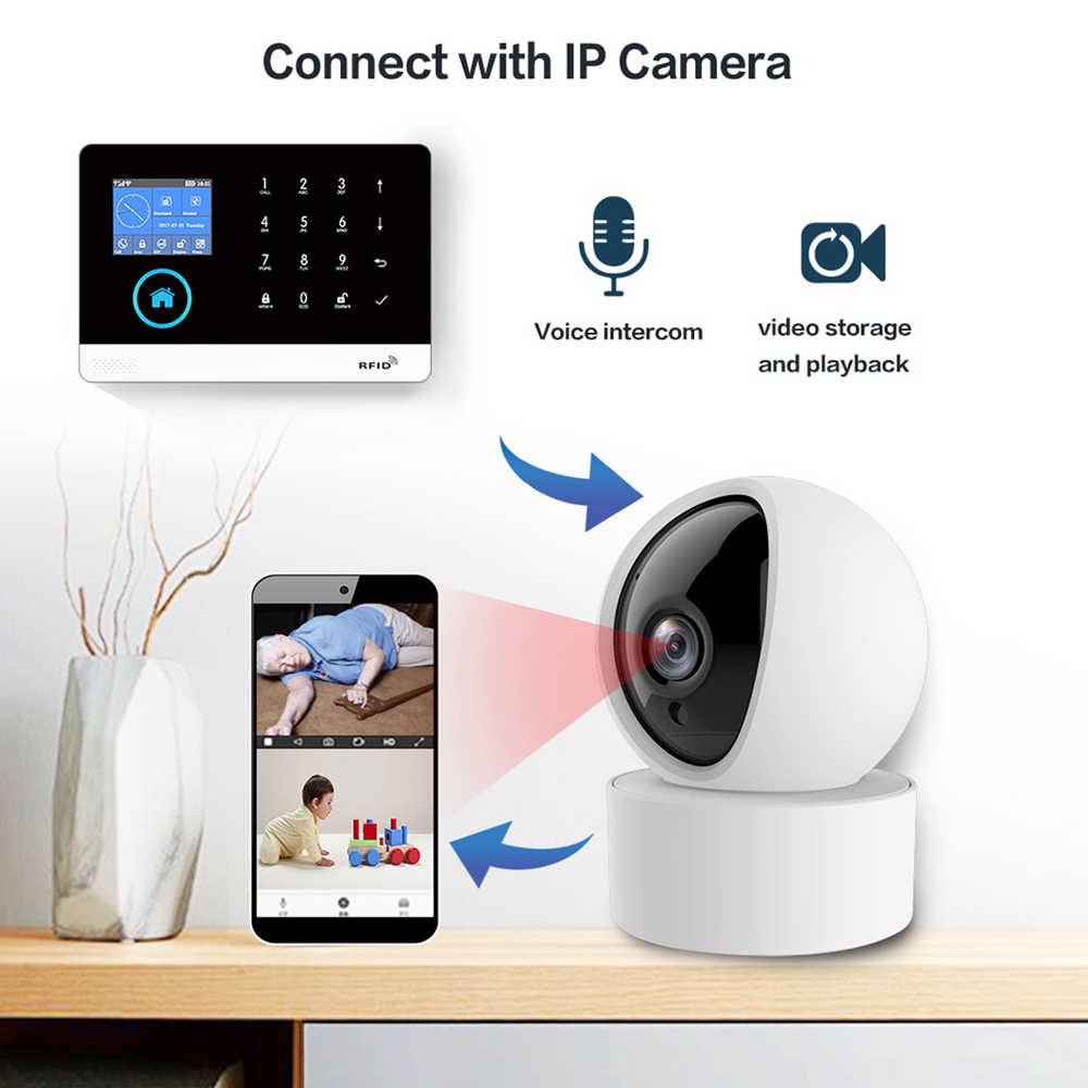 4G GSM Wifi Wireless Home Alar - đánh giá và giá Home Automation Kit