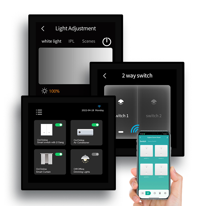 2022 T8E Linux 4 Inch Touch Sc - đánh giá và giá Smart Home Touchscreen Control Panel