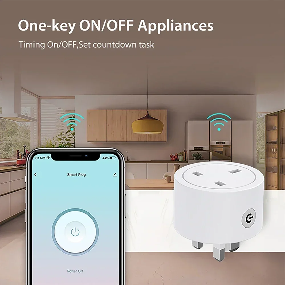 Zigbee Smart Plug 16A UK Socke - đánh giá và giá Smart Home Remote