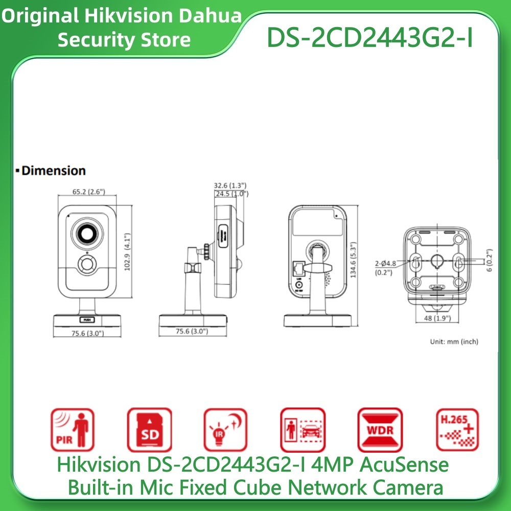 Hikvision DS-2CD2443G2-I 4MP M - đánh giá và giá Smart Home Hikvision