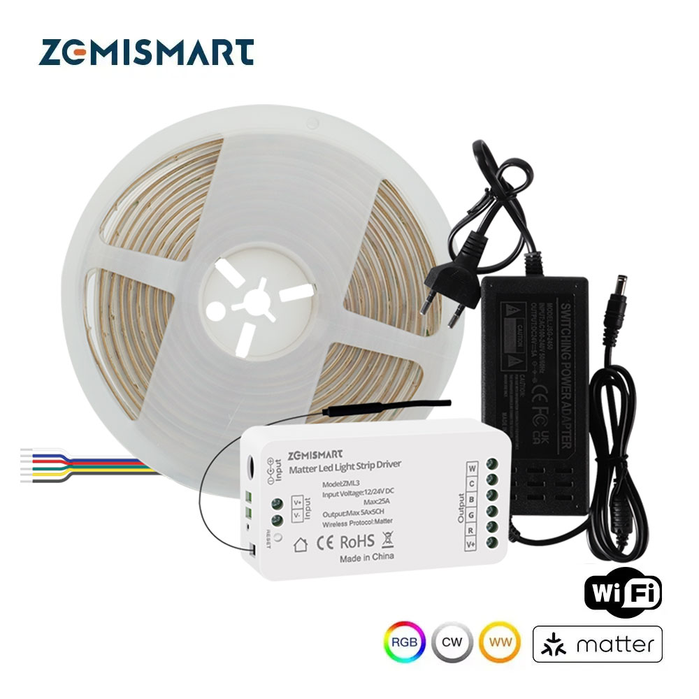 Zemismart COB Led Strip Light  - đánh giá và giá Alexa Compatible Bulb