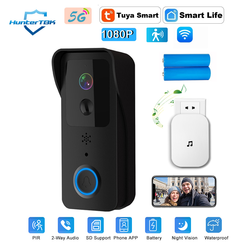 1080P HD WiFi Doorbell Camera  - đánh giá và giá Smart Home Video Doorbell Enhanced Security With Smart Doorbell