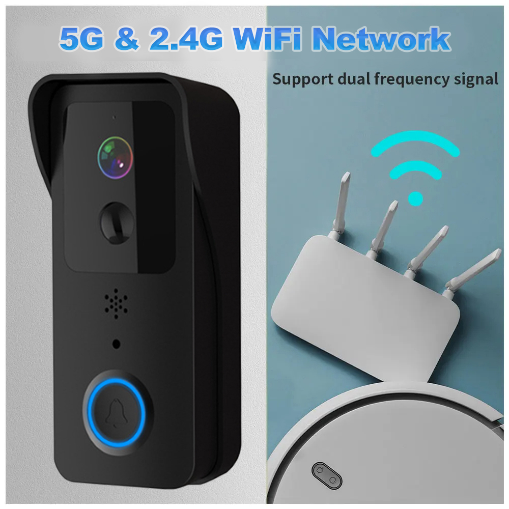 1080P HD WiFi Doorbell Camera  - đánh giá và giá Smart Home Video Doorbell Enhanced Security With Smart Doorbell