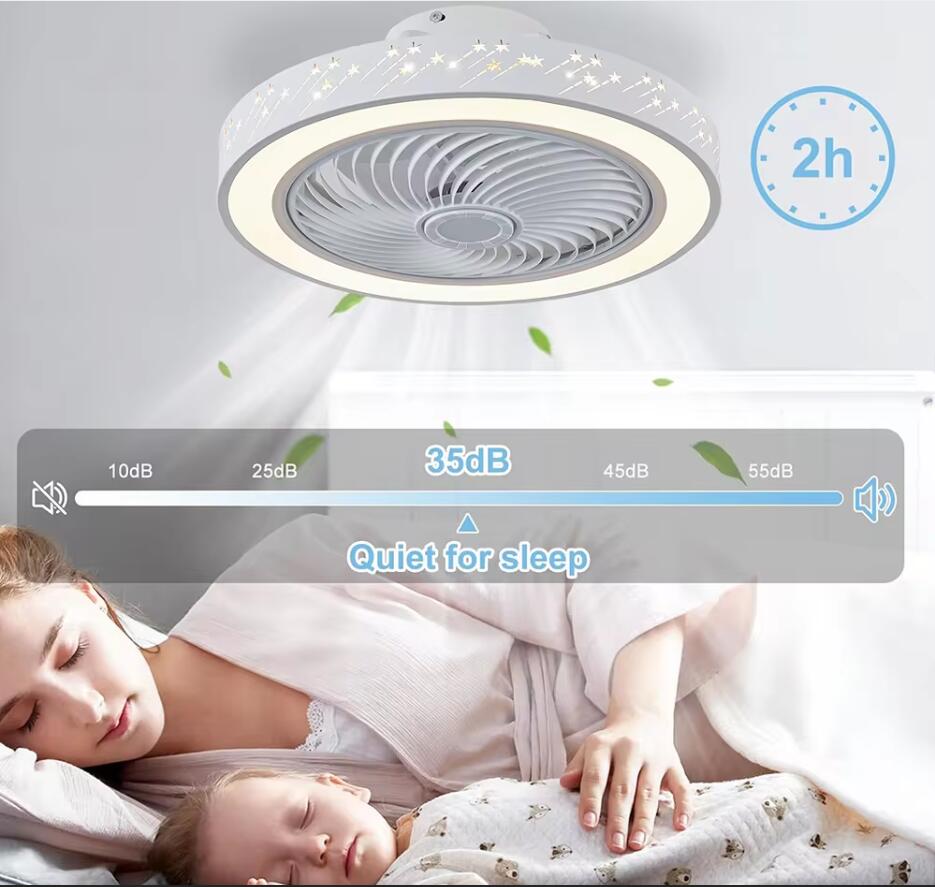 46CM Smart App Ceiling Fan wit - đánh giá và giá Smart Home Ventilation System