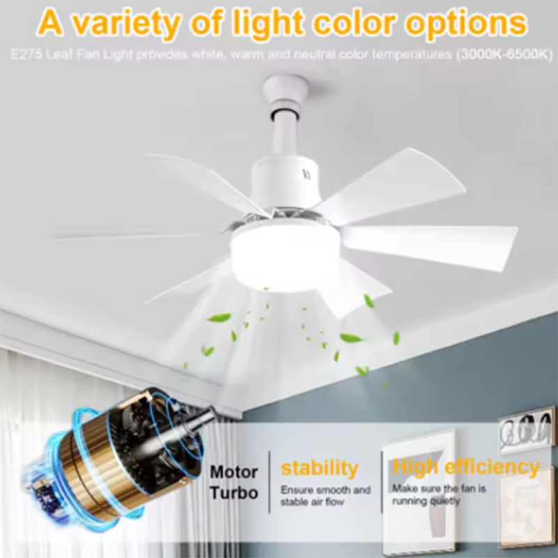 40W E27 LED Ceiling Fan Light  - đánh giá và giá Smart Home Ventilation System