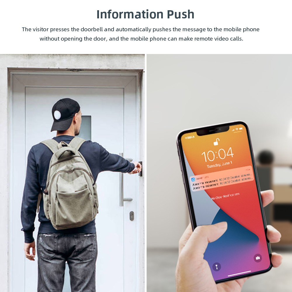 Tuya Video Doorbell 2MP Waterp - đánh giá và giá Smart Home Video Doorbell Enhanced Security With Smart Doorbell