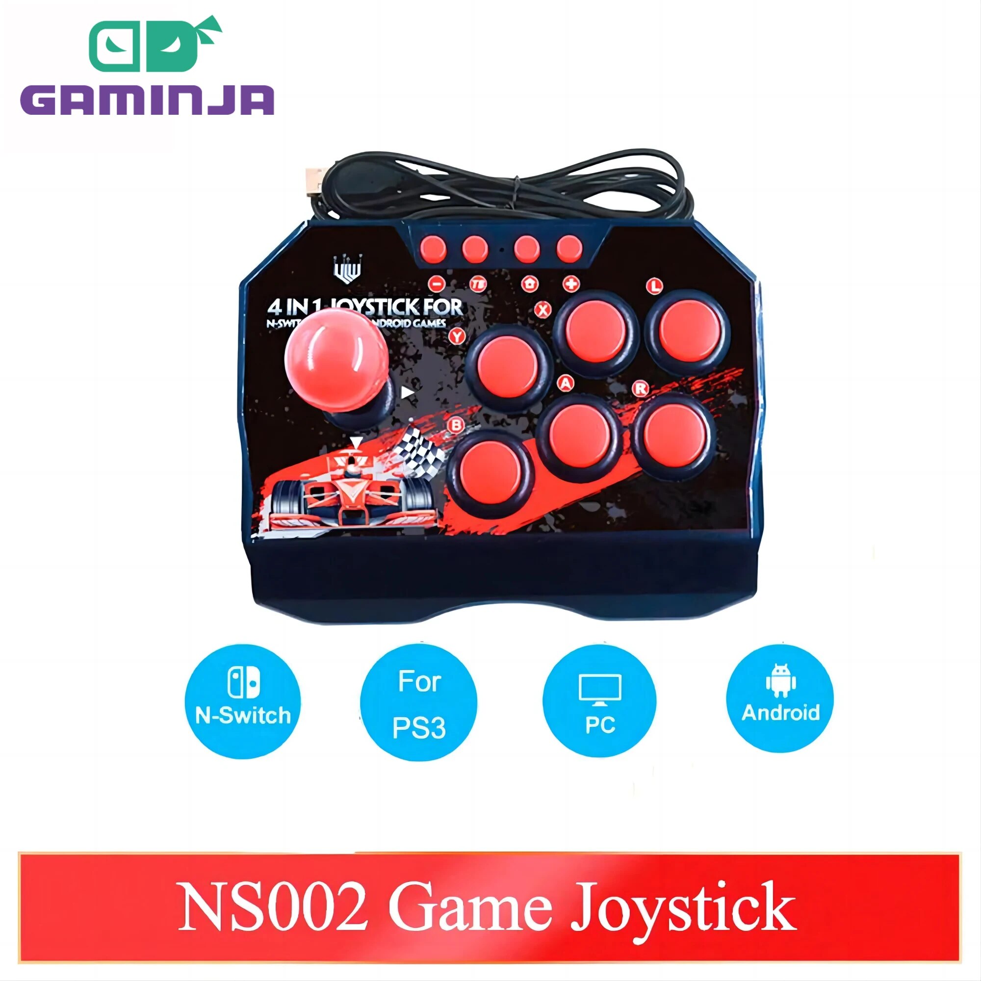 GAMINJA NS002 4 In 1 Retro Arc - đánh giá và giá Smart Home Raspberry Pi