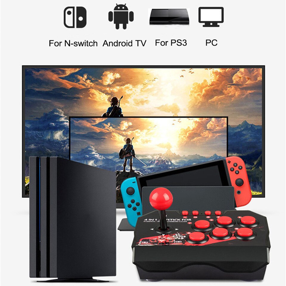 GAMINJA NS002 4 In 1 Retro Arc - đánh giá và giá Smart Home Raspberry Pi
