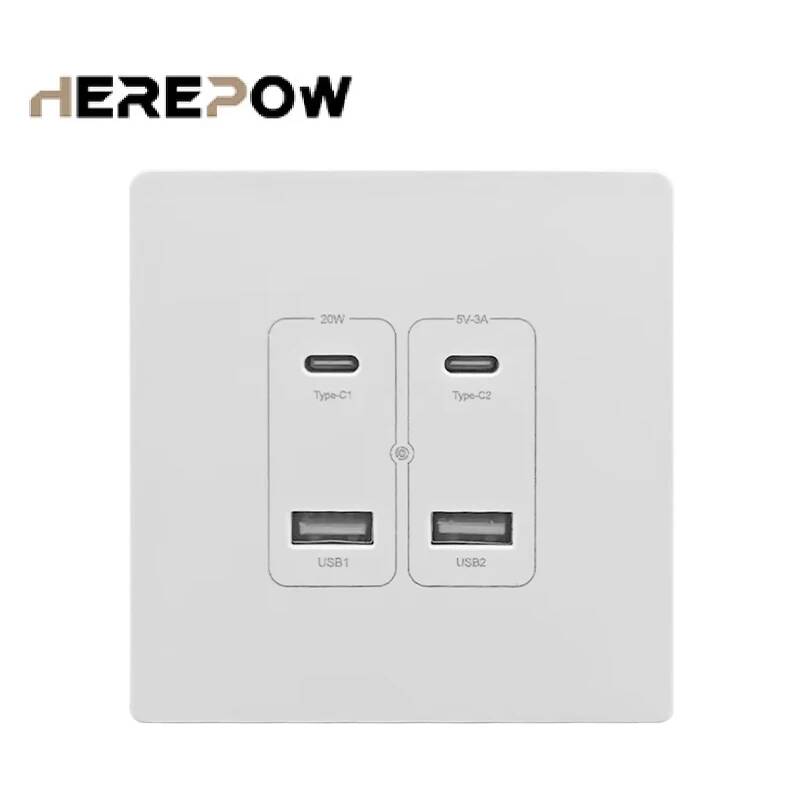 Herepow Wall Power Socket With - đánh giá và giá Smart Home Utilities