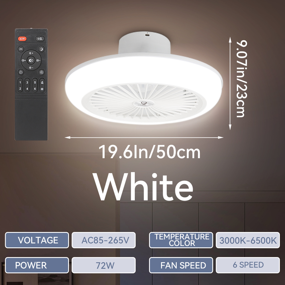 72W Ceiling Fan Ceiling Light  - đánh giá và giá Smart Home Ventilation System