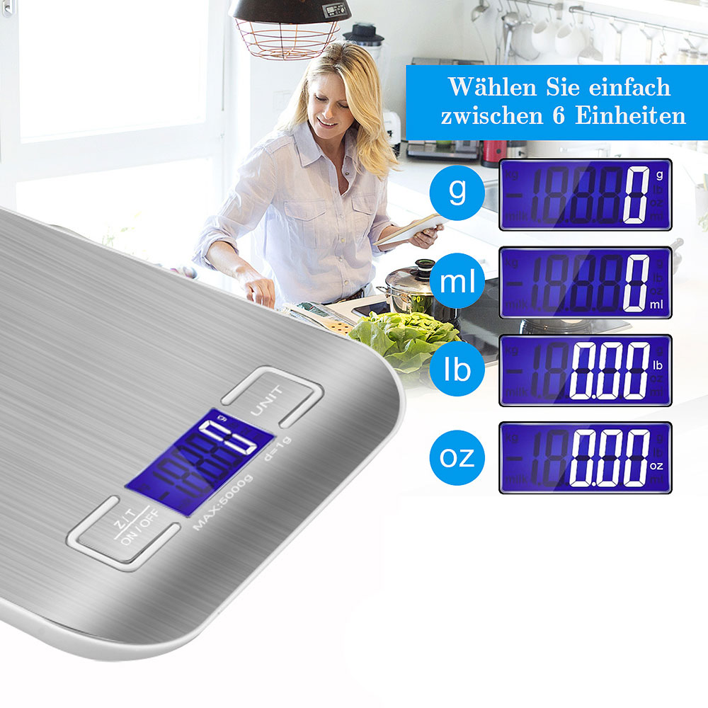 Digital Kitchen Scale LED Disp - đánh giá và giá Smart Home Utensils