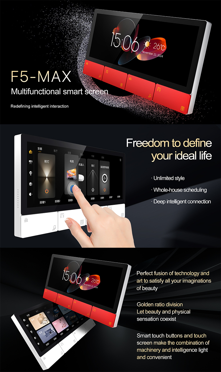 2025 Smart Home Zigbee Gateway - đánh giá và giá Smart Home Touchscreen Control Panel
