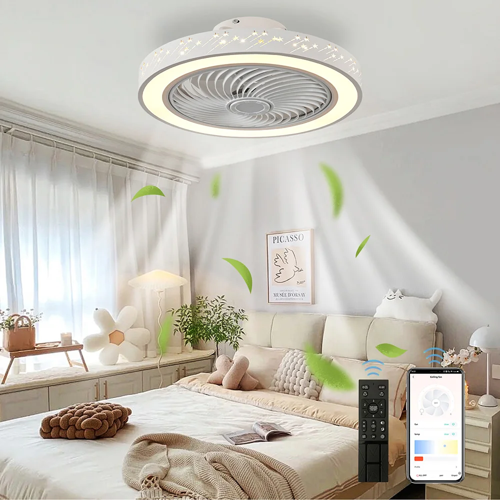 Smart App ceiling fan 46CM fan - đánh giá và giá Smart Home Ventilation System