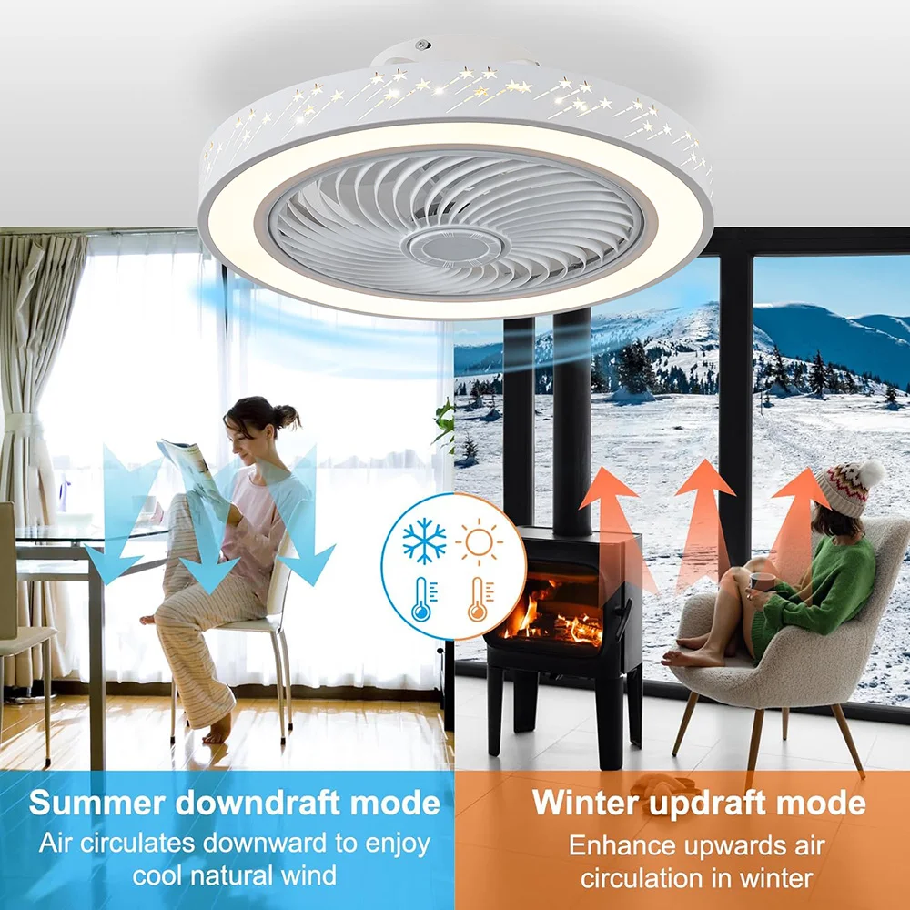 Smart App ceiling fan 46CM fan - đánh giá và giá Smart Home Ventilation System