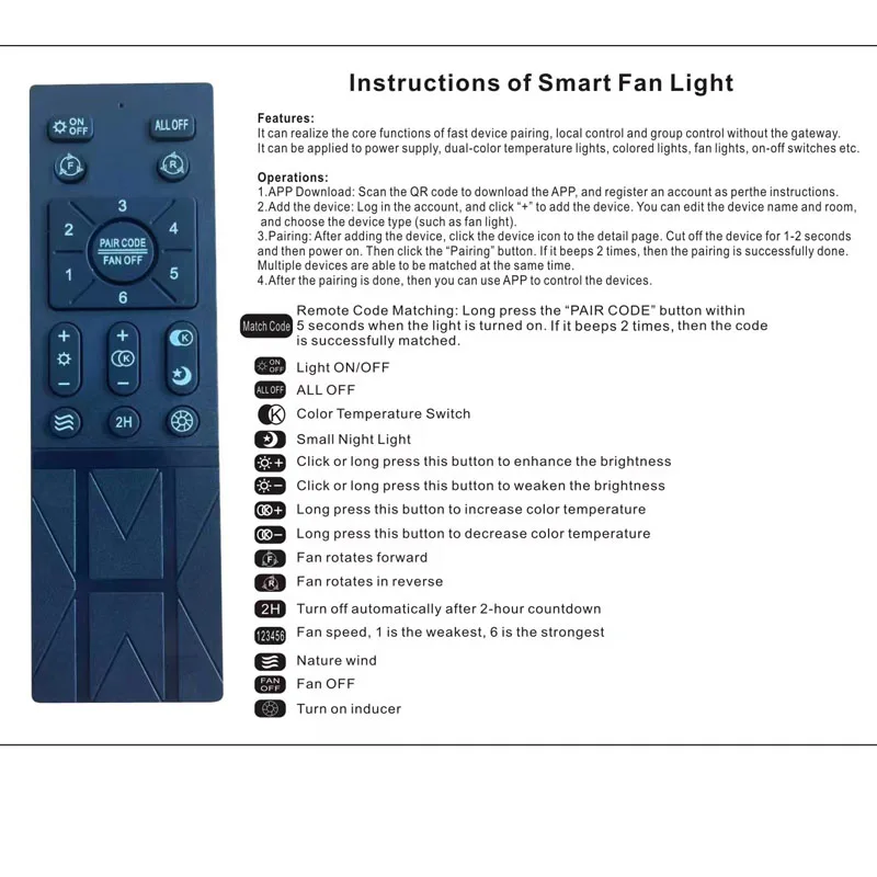 Smart App ceiling fan 46CM fan - đánh giá và giá Smart Home Ventilation System