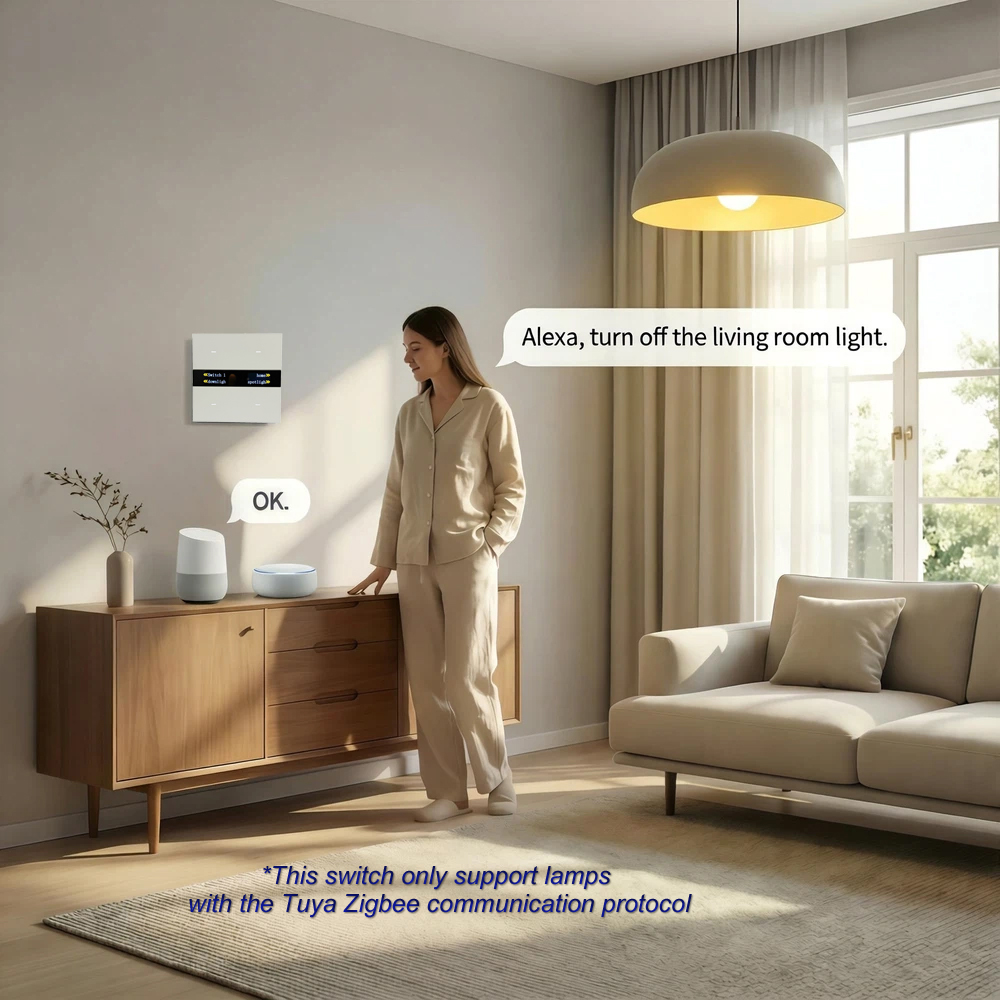 M8 Pro Zigbee Smart Switch Pan - đánh giá và giá Smart Home Remote